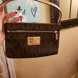 Authentic Micheal Kors large wristlet